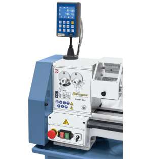 Torno para metal Bernardo Hobby 500 con display digital de 2 ejes DT 40 - 230V