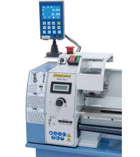 Tornio per metallo Bernardo Profi 400 V incl. display digitale DT40 a 2 assi