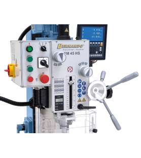 Drill milling machine metal Bernardo FM45HSV with digital display 3-axis