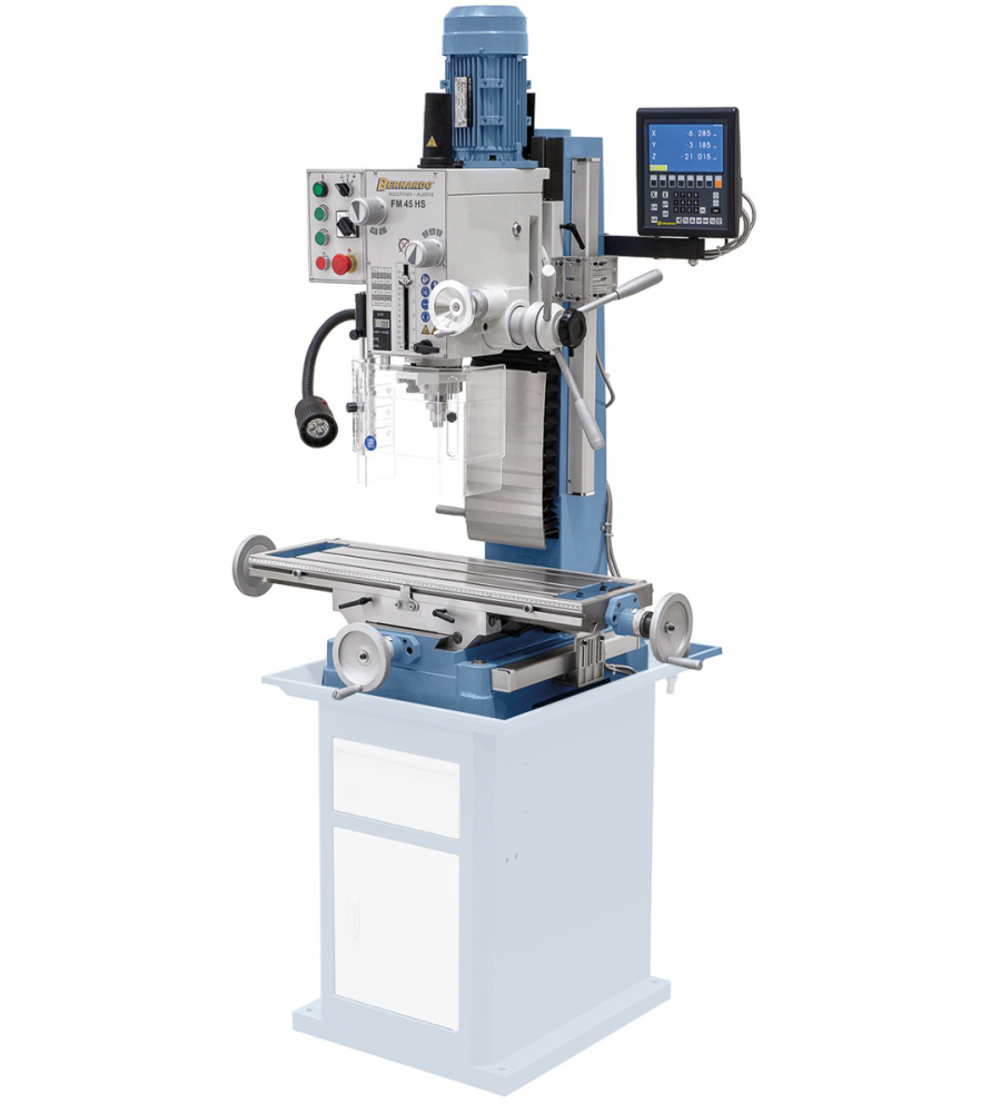 Drill milling machine metal Bernardo FM45V with digital display