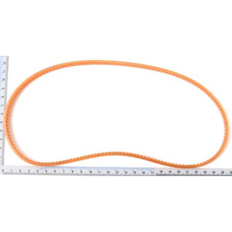 Courroie D'Entraînement Tour à Bois 68 Cm PTFE Orange - Pièce De Rechange Pour Machine 550W