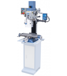 Bernardo KF25D Vario metal drilling and milling machine with 3-axis digital display - 230V