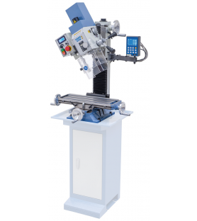 Bernardo KF25D Vario metal drilling and milling machine with 3-axis digital display - 230V