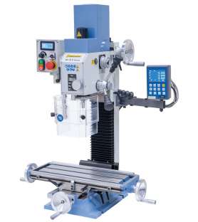 Bernardo KF25D Vario metal drilling and milling machine with 3-axis digital display - 230V