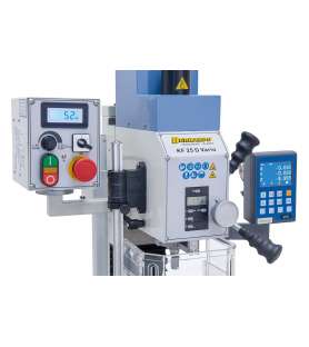 Bernardo KF25D Vario metal drilling and milling machine with 3-axis digital display - 230V