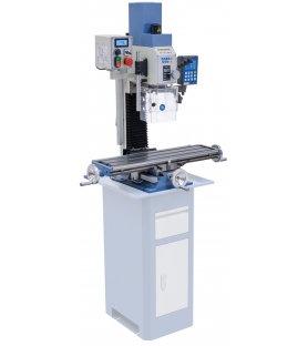 Bernardo KF25L Vario metal drilling and milling machine with DT 40 3-axis digital display