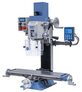 Bernardo KF25L Vario metal drilling and milling machine with DT 40 3-axis digital display