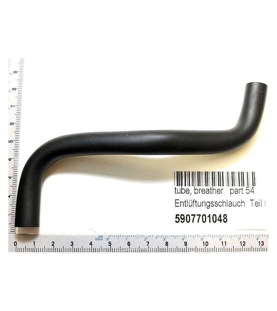 Tubo di ventilazione rif. 5907701048 per falciatrici e pulitori HP Scheppach