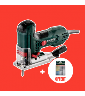 Metabo STE 100 QUICK jigsaw in Metabox + 10 blades offered!