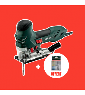 Metabo STE 140 jigsaw in Metabox + 10 blades offered!