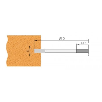 Grooving cutter dia 100 mm...