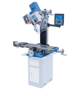 Bernardo BF30N Super Metallbohr- und Fräsmaschine mit Vorschub und 3-Achsen-Digitalanzeige ES-12 V