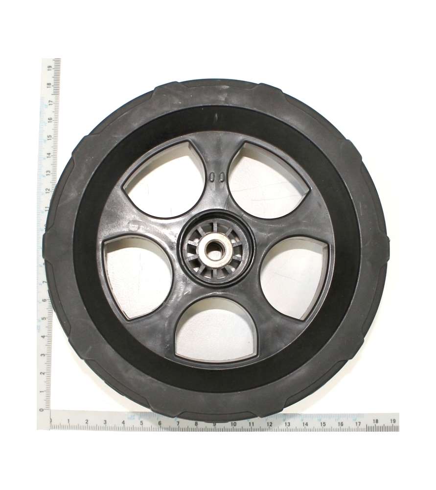 Front wheel ref 59112659002 for lawn mower Scheppach MS149-46SX and MS175-51