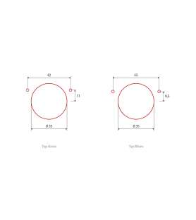 FORET BOIS DEXTER DIAM 8MM X LONG 200MM