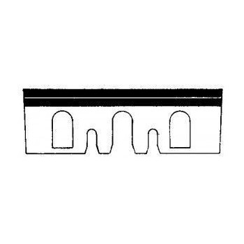 Fers réaffûtables acier 92x30x3.0 mm pour rabot Hitachi F30A