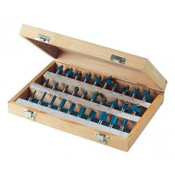 30 pieces router bit sets - Shank 12.7 mm
