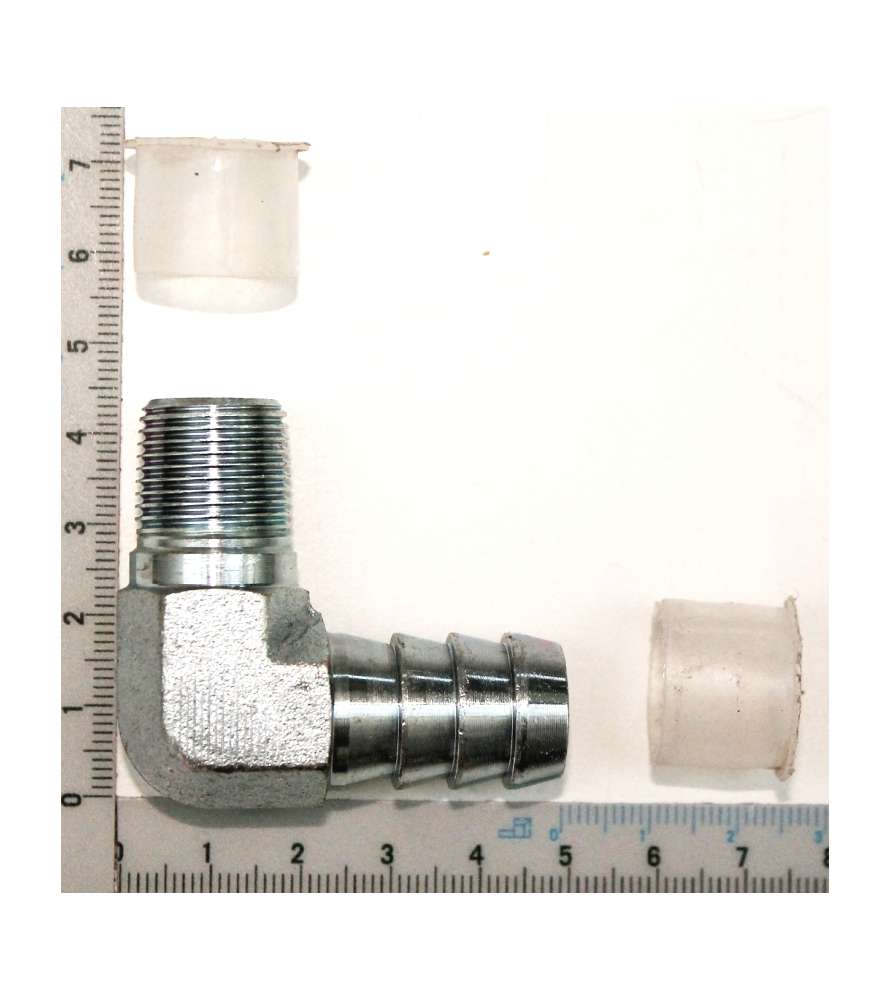 Codo 16040805 para partidor de troncos vertical de 6 a 7 toneladas Scheppach y Woodster