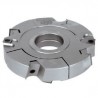 Grooving cutter adjustable 30 to 60 mm with TC reversibles blades