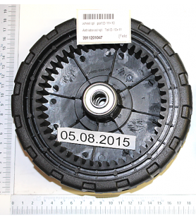 Rear wheel for Scheppach and Parkside lawn mowers - ref. 3911201047