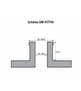 Holzprofi 4-Backenfutter & Zubehörbox