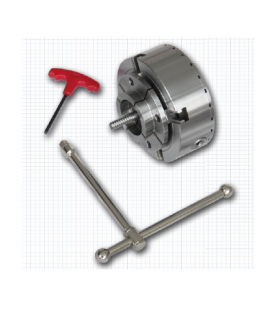 Holzprofi 4-jaw chuck & accessories box