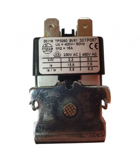 Contactor negro 400V para máquinas Kity