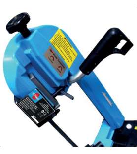 Leman SRM125 125 mm manual metal band saw with assisted climbing