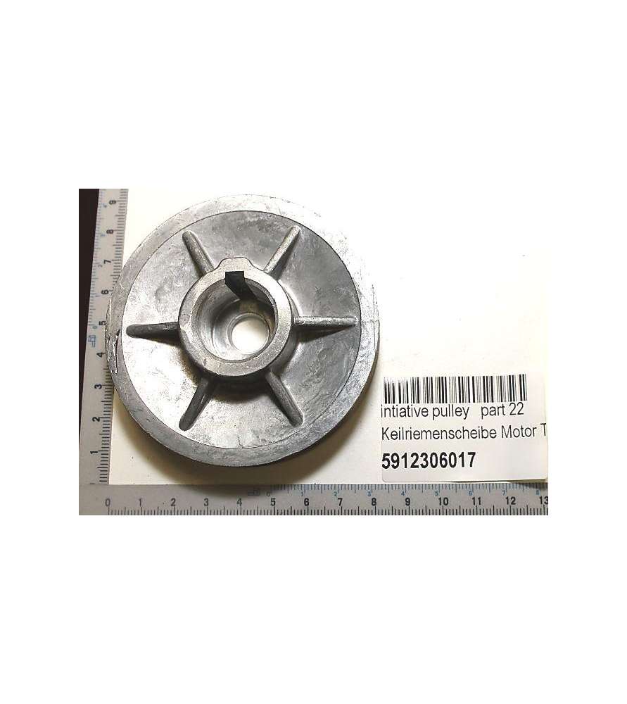 Engine drive pulley for Scheppach MTP560, MTP570, LB160 tiller