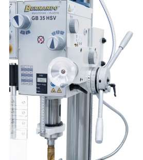 Bernardo GB35HSV metal milling drill with watering device - 400V