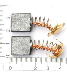 Charbons pour scie à onglet radiale Scheppach HM110MP et Dexter DX254