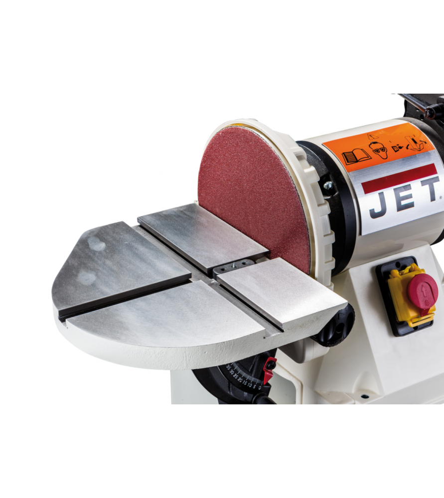 Ponceuse à Bande Et Disque Holzmann BT75_230V - 250W, 125mm - Pour Bois Et Métal - Rouge