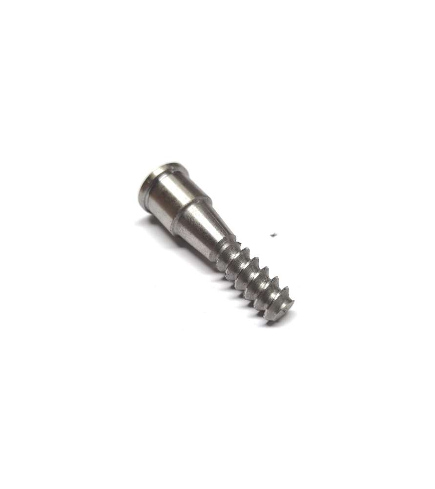 8 mm pigtail for wood lathe chuck - Screw pitch length 20 mm