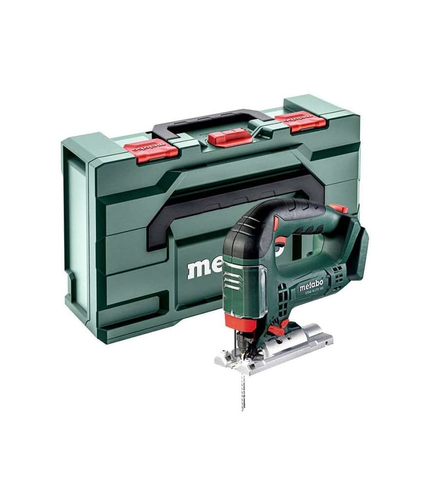 Scie sauteuse sans fil Metabo STAB 18 LTX 100 en Métabox