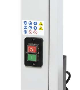 Sega a nastro Bernardo HBS450 - taglio 345 mm e 2200W - 400V
