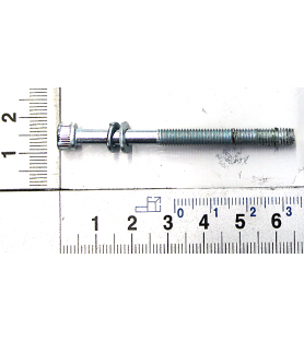 M5x60-Schraube für Auspuff am Scheppach LB2500P-Gebläse