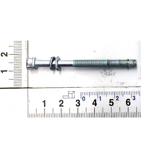 M5x60 screw for exhaust on Scheppach LB2500P blower