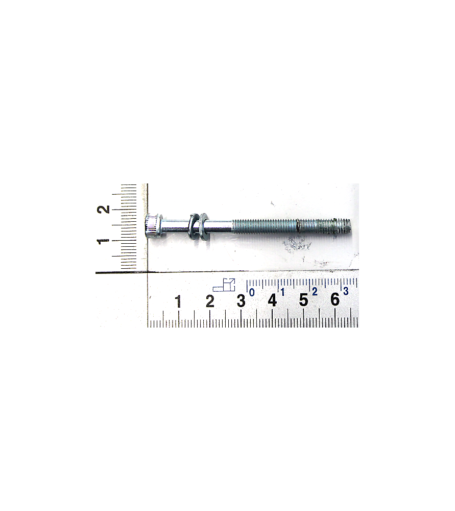 M5x60-Schraube für Auspuff am Scheppach LB2500P-Gebläse