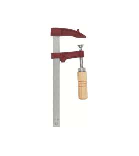 Piher 02015 wooden handle screw clamp model MM - Length 150 mm