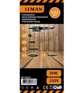 Leman PYR030 30W Brandmalerei-Box