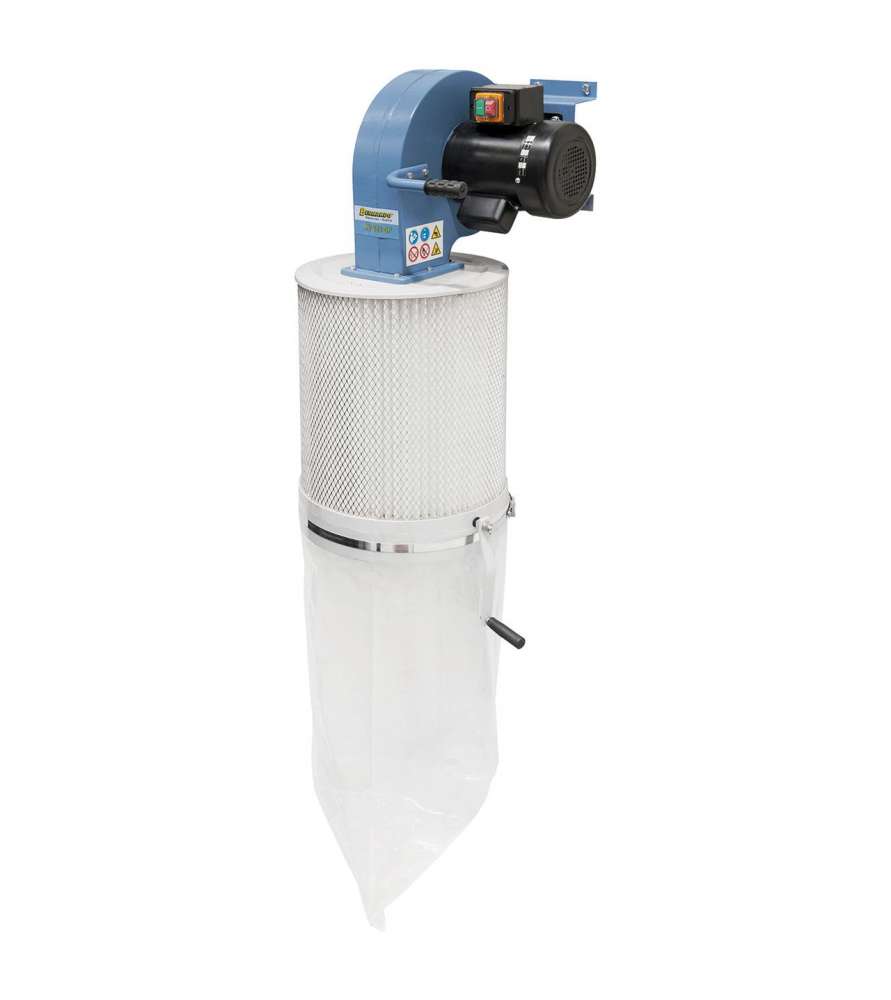 Suction turbine with filter cartridge Bernardo RV203CF - 230V