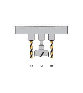 Bernardo BBM35P Pneumatic Hinge Drill - Grass