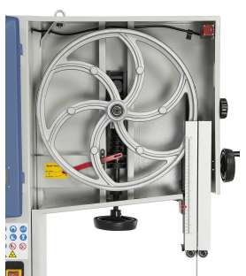 Sega a nastro Bernardo HBS460N a 2 velocità - Larghezza di taglio 280 mm - 2200 W - 400 V