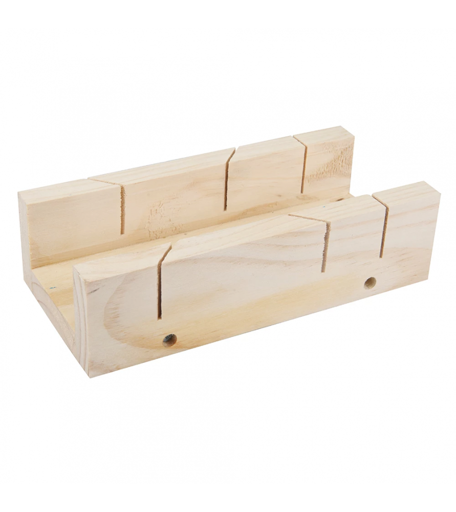 Silverline wooden miter box 250x85 mm