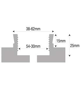 Dovetail jaw set for 70mm chuck