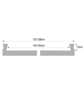 Großer Backensatz 158 mm für 95 mm Spannfutter