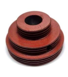 Motor pulley for mini wood lathe