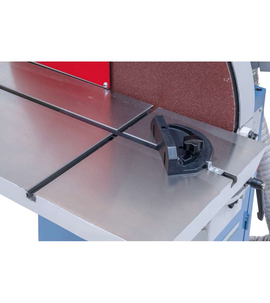 Ponceuse à Bande Et à Disque HBM 100 - 350W, Bande 100x915 Mm, Disque 150 Mm - Pour Bois, Table Inclinable 0-45°
