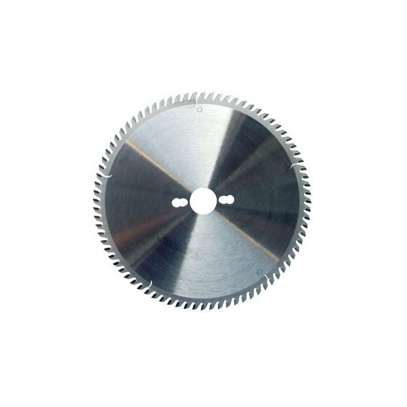 Hoja de sierra circular diámetro 210 mm - 54 dientes Trapez. neg. para metales No-Férreos