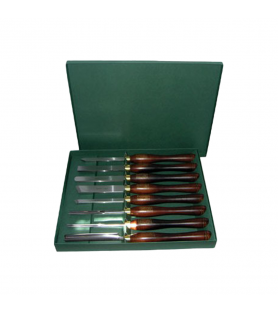 Box of 8 HAMLET turning tools