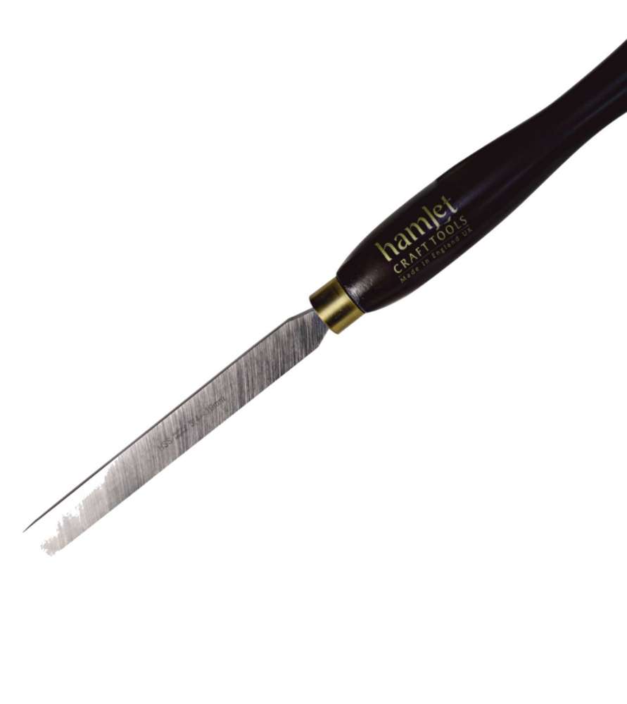 Ciseau à Tourner Sur Bois Hamlet - Tronquoir 4 Mm - Pour Tournage Bois, Profil Anti-coincement